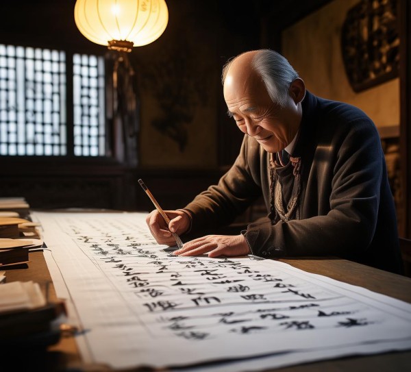 卢永林，传承与创新中的古代书法理论探索,卢永林与中国古代书法理论的传承与创新，一笔一划间的历史回响,书法,书法艺术,第1张