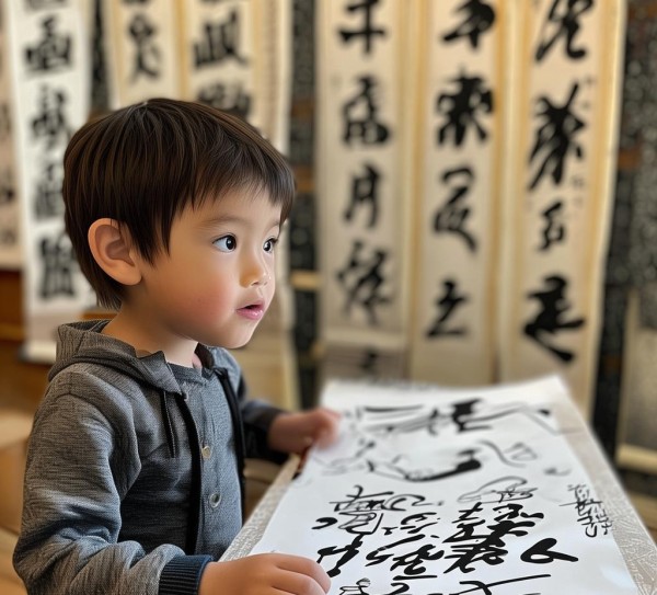 二年级学生书法作品赏析，初探书法之美,走进书法的世界，二年级学生科普知识书法作品赏析,书法,书法艺术,第1张