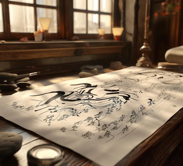 墨韵人生，字画中的生活哲学展现,书法作品欣赏，一幅字画，诠释一个人的生活哲学,书法,书法艺术,第1张