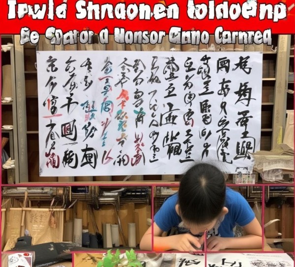 六年级手抄报，书法艺术探秘之旅,探秘书法艺术—六年级手抄报内容创作指南,书法,书法艺术,第1张