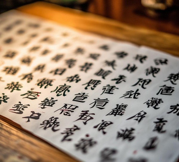 五行韵味，汉字书法之美，五行书法作品赏析,汉字五行书法作品欣赏图，探寻汉字与五行之间的和谐之美,书法,书法艺术,第1张