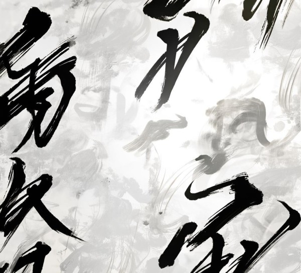 墨舞韵动，软笔书法背景图中的艺术魅力与文化内涵,墨舞千年——软笔书法背景图动态图中的文化韵味与艺术魅力,书法,书法艺术,第1张