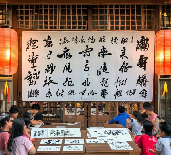 书法班校门口招生盛启，创新策略与实效并行,书法班校门口招生活动策划，创新与实效并重,书法,活动策划,第1张