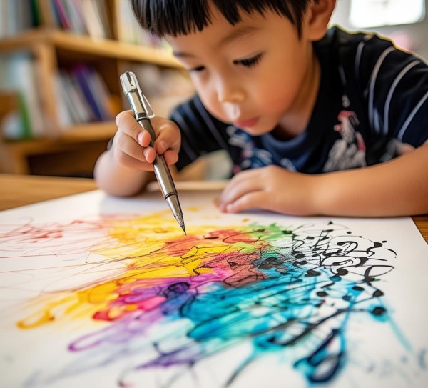 童真挥洒，二年级学子硬笔书画展风采,二年级学子挥毫泼墨，硬笔书画作品绽放童真色彩,书法,硬笔书画,第1张