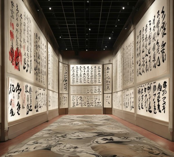 翰逸神飞，书法名家作品邀请展盛大启幕,翰逸神飞—全国书法名家作品邀请展盛大开幕，墨香四溢传千古,书法,书法艺术,第1张