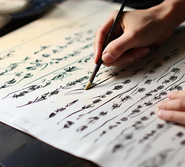融合古今，书法动态临贴的艺术探索与技巧揭秘,书法动态临贴，探索传统书法与现代创意的结合之道——图文解析临贴技巧,书法,书法艺术,第1张