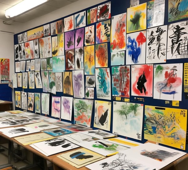 五年级小学生硬笔书画盛宴，笔尖上的艺术之花绽放,五年级小学生硬笔书画作品展，笔尖下的艺术绽放,书法,书法艺术,硬笔书画,第1张
