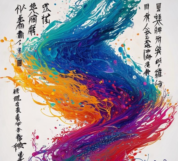 数字艺术中的书法变画动态揭秘，传统韵味转换技巧解析,书法变画动态图，揭秘数字艺术中的传统韵味转换技巧,书法,书法艺术,第1张