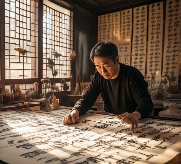 卢永民，传承与创新交汇——古代书法理论的美学探索之旅,卢永民与古代书法理论，传承与创新的中国书法美学探索,书法,书法艺术,第1张