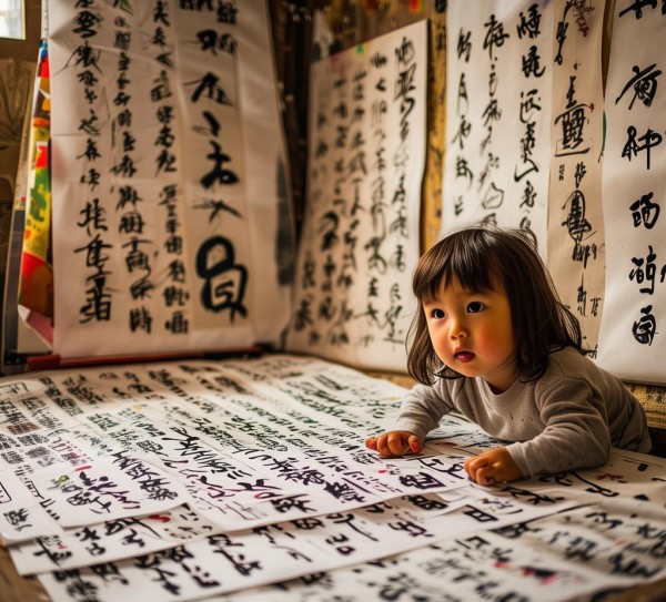 童趣盎然书法盛宴，一年级生活作品赏析,墨香盈室，童趣盎然—一年级生活书法作品欣赏之旅,书法,书法艺术,第1张