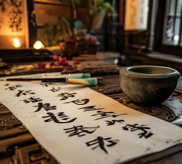 书法融入生活，盈室中的艺术日常,墨香盈室，书法已成我生活的一部分,书法,第1张