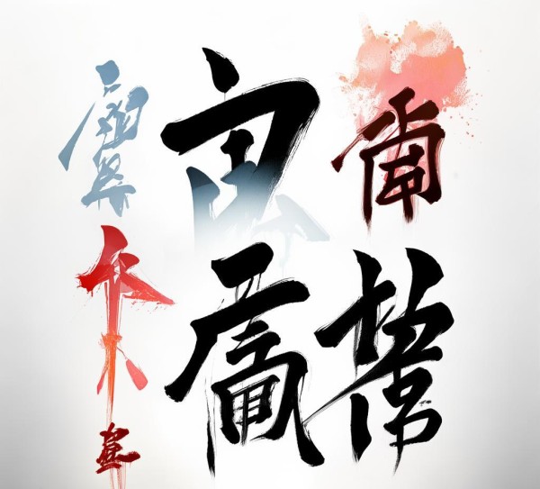 汉字动态美，五字硬笔书法新视角,五字硬笔书法动态图，展现汉字之美的新视角,书法,书法艺术,第1张