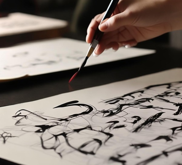 栩栩如生，书法字描边动态制作秘籍,书法字描边动态视频制作教程，让你的书法作品栩栩如生！,书法,书法艺术,第1张