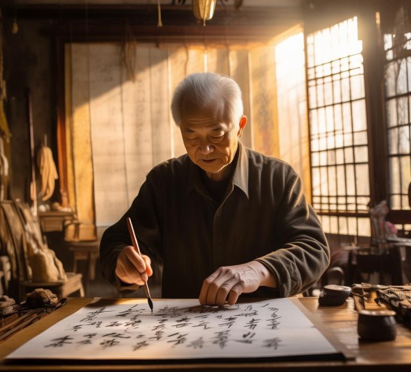 书法生活化，传承文化，修身养性之道,把书法当生活的一部分，传承文化，修身养性,书法,书法艺术,第1张