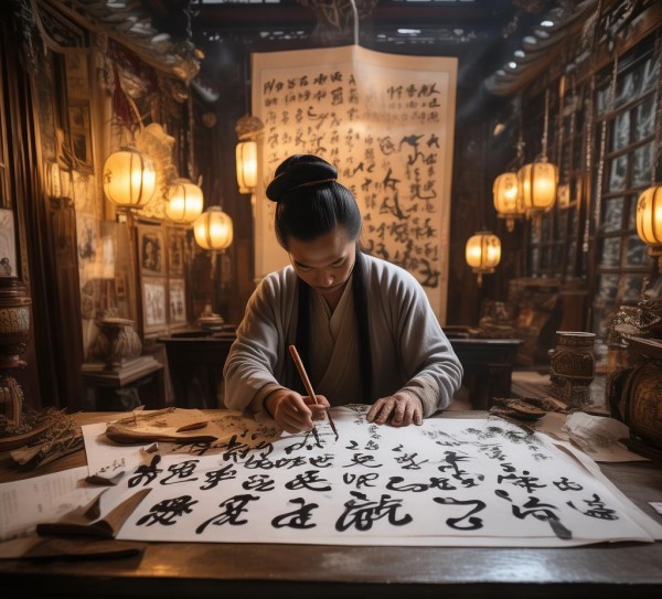 博爱书法大师，揭秘书法界领军人物博爱榜首风采,博爱书法名家排名第一，揭秘书法界领军人物！,书法,书法艺术,第1张