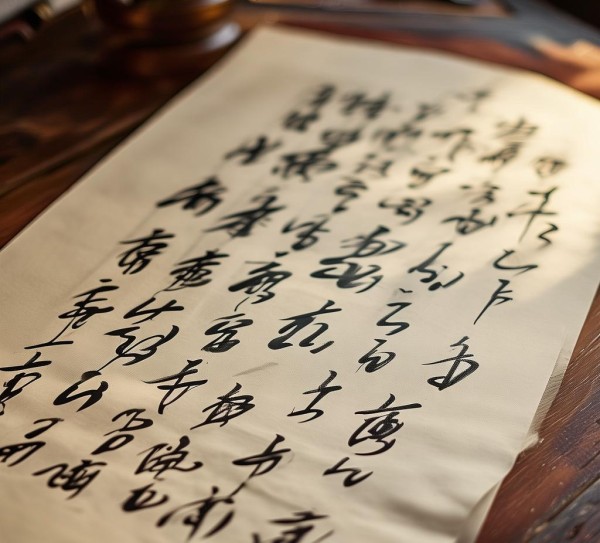诗意流淌，文一行书书法的艺术魅力,文一行书书法作品，笔触间的诗意流淌,书法,书法艺术,第1张