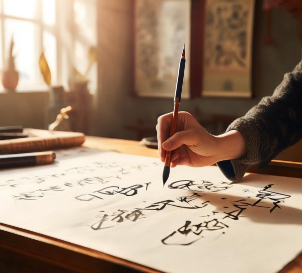 一日一字，硬笔书画中的传承与创新之旅,硬笔书画一日一字，传承与创新的艺术之旅,书法,书法艺术,硬笔书画,第1张