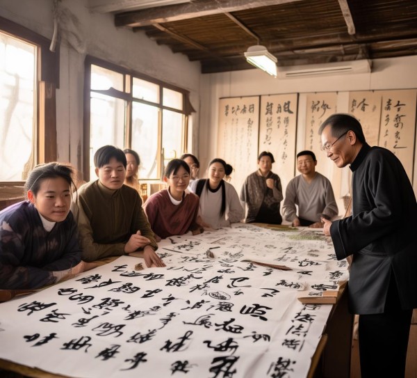 吉林市性价比高的书法名家授课指南，揭秘优质低价书法学习之道,吉林市书法名家授课哪家性价比高？一文揭秘便宜又专业的书法学习选择,书法,书法艺术,第1张
