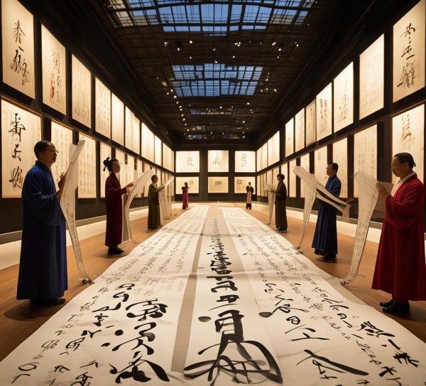 书法艺术瑰宝，十大名家杰作品鉴之旅,十大书法名家及其传世佳作鉴赏,书法,书法艺术,第1张