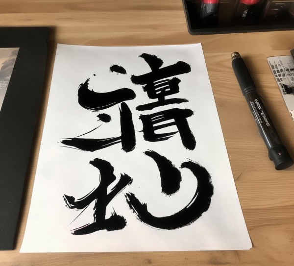 硬笔书法四字行书赏鉴，笔意盎然飘溢美,四字行书硬笔书法作品欣赏，墨香飘溢，笔意盎然,书法,第1张