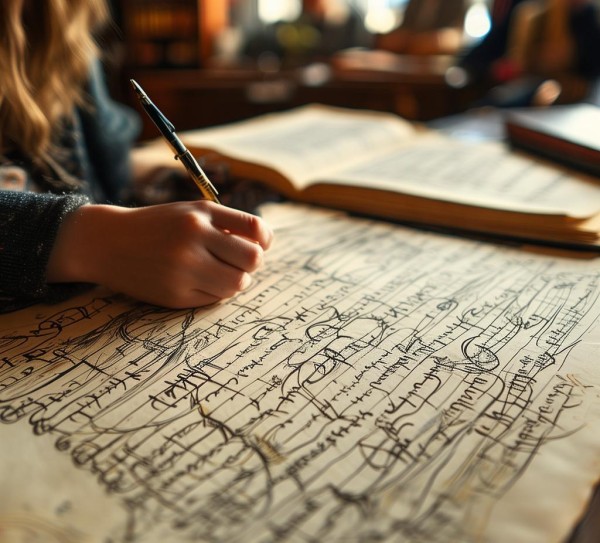 笔尖上的青春，英文书法中的丰富大学生活,A Rich College Life Embodied Through the Art of English Calligraphy,书法,青春,第1张