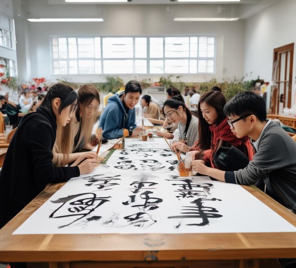 探索传统与现代，大学生书法艺术活动策划的创意融合之道,大学生活动策划中的书法艺术，创意与传统的完美融合,书法,书法艺术,活动策划,第1张