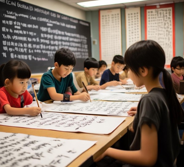 五年级书法课文化传承解析，笔尖艺术之旅全攻略,五年级上书法课知识点全解析，传承文化，笔尖上的艺术之旅,书法,艺术之旅,第1张