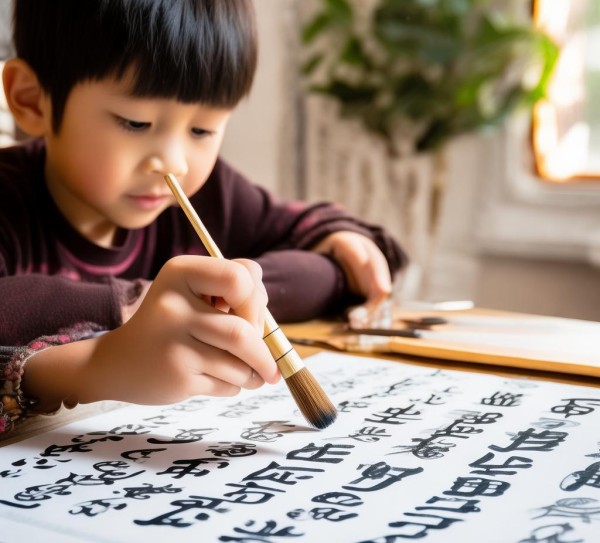 轻松入门，二年级毛笔书法基础知识全解,二年级毛笔书法入门基础知识指南,书法,书法艺术,第1张